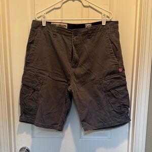 Volcom Men's Cargo Shorts - Dark Gray